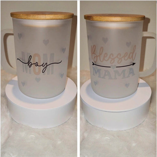 Blessed Boy Mom Drinkware - Kiki's Custom Inspirations Blessed Boy Mom Drinkware - Kiki's Custom Inspirations