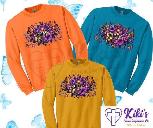 Fix It Jesus T-Shirts & Sweatshirts - Kiki's Custom Inspirations Fix It Jesus T-Shirts & Sweatshirts - Kiki's Custom Inspirations
