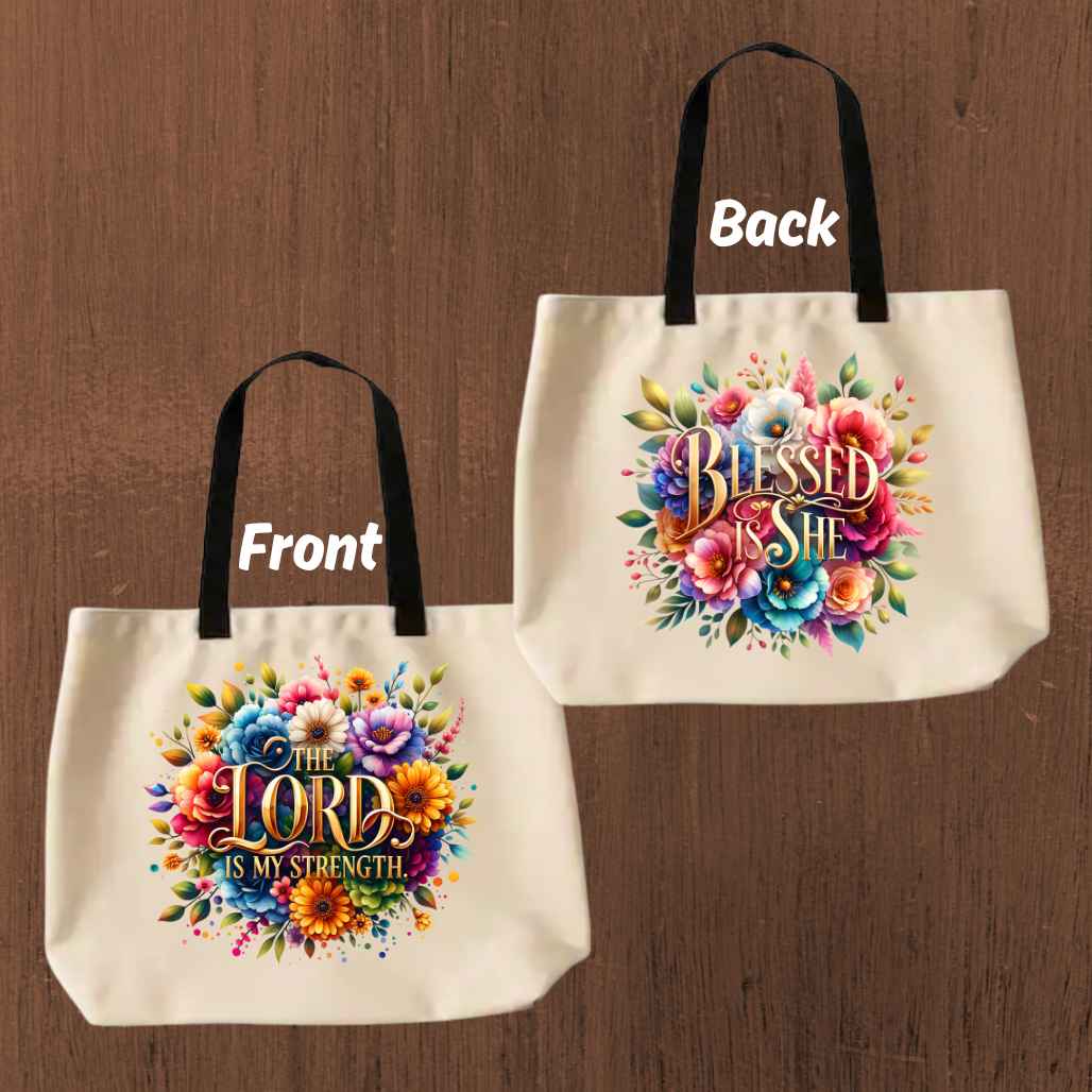 Blessed Tote Bag - Kiki's Custom Inspirations tote bag