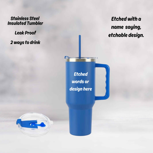 40oz Personalized Insulated Tumbler - Kiki's Custom Inspirations 40oz Personalized Insulated Tumbler - Kiki's Custom Inspirations