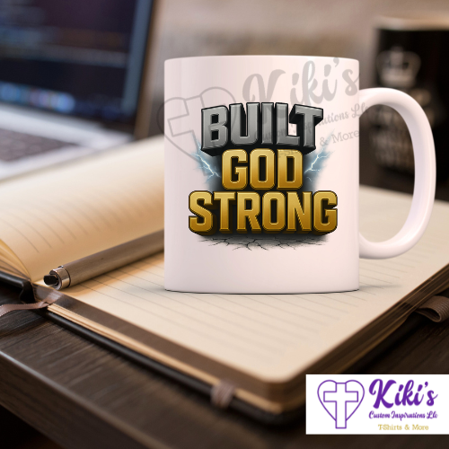 Built God Strong Christian T-Shirt | Unisex Faith Graphic Tee