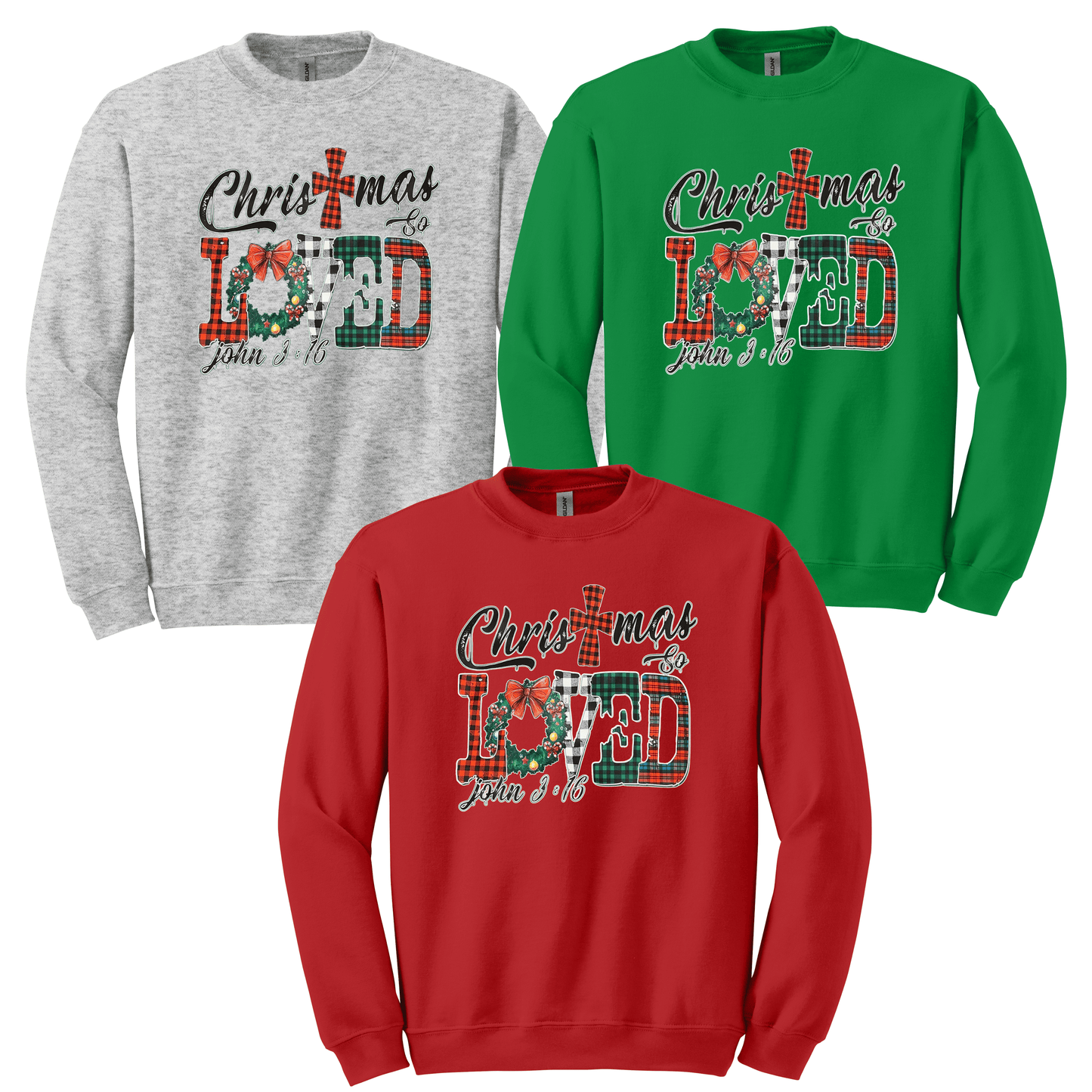 CHRISTmas Apparel - Kiki's Custom Inspirations Long Sleeve, Sweatshirt
