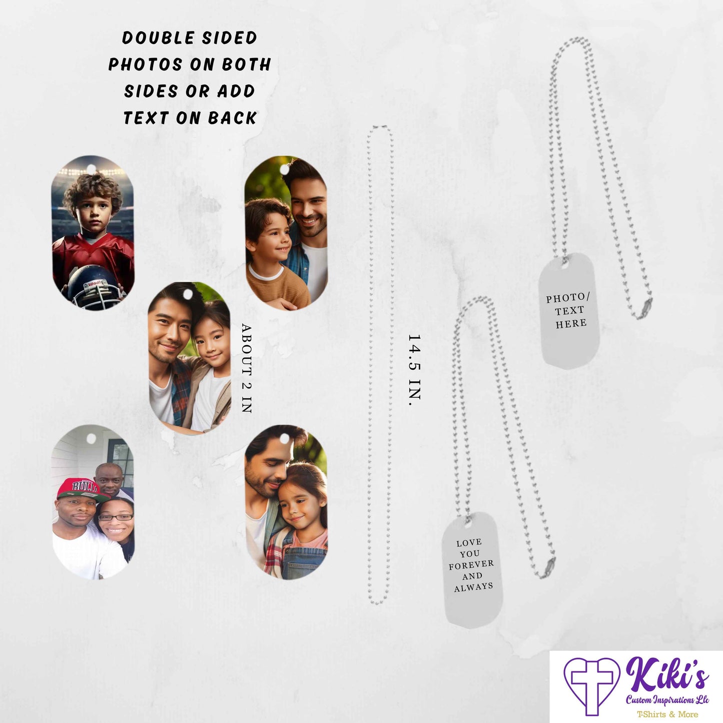 Photo Dog Tags - Kiki's Custom Inspirations