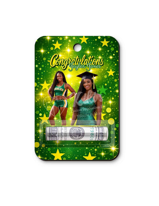 Personalized Graduation Money Holders – Custom Grad Gift with Photo, Name, School & Class Year Personalized Graduation Money Holders – Custom Grad Gift with Photo, Name, School & Class Year