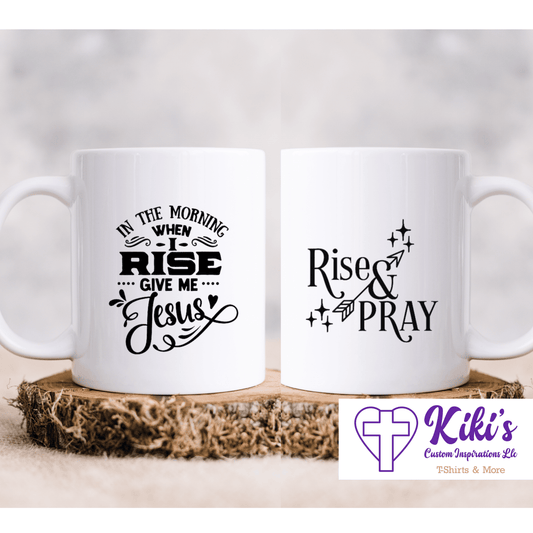 Rise Mug - Kiki's Custom Inspirations Drinkware Rise Mug - Kiki's Custom Inspirations Drinkware