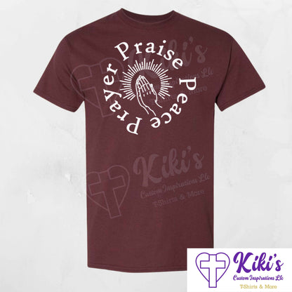Prayer Praise Peace Apparel - Kiki's Custom Inspirations