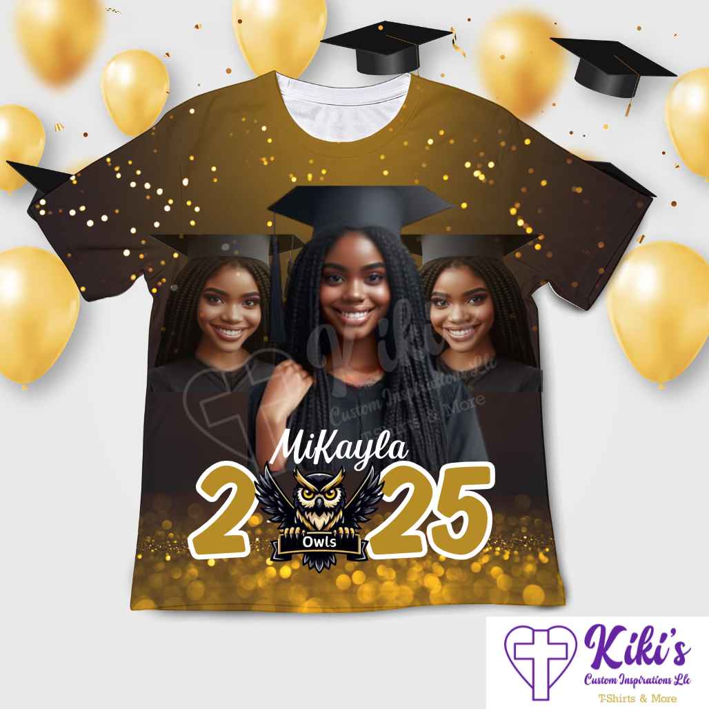 Grad All Over Shirt (2 Style Options)