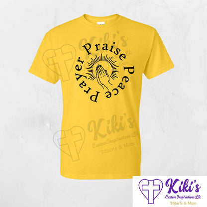 Prayer Praise Peace Apparel - Kiki's Custom Inspirations