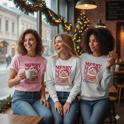 Merry Christmas Snow Globe Apparel & Mug Bundle