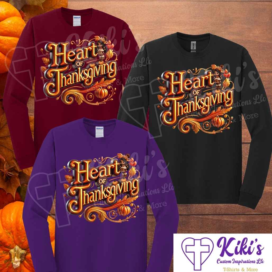 Heart of Thanksgiving Shirts