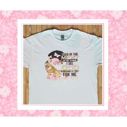 God's Working it Out T-shirt - Kiki's Custom Inspirations