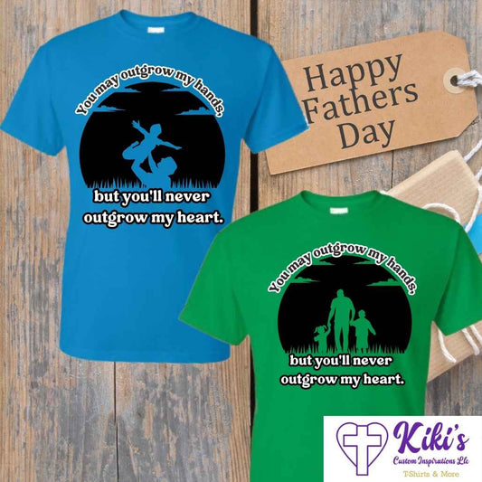 A Father's Heart T-Shirts - Kiki's Custom Inspirations DTF T-Shirt