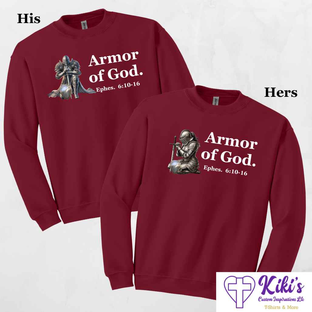 Armor of God Apparel - Kiki's Custom Inspirations T-Shirt, Hoodie, Sweatshirt