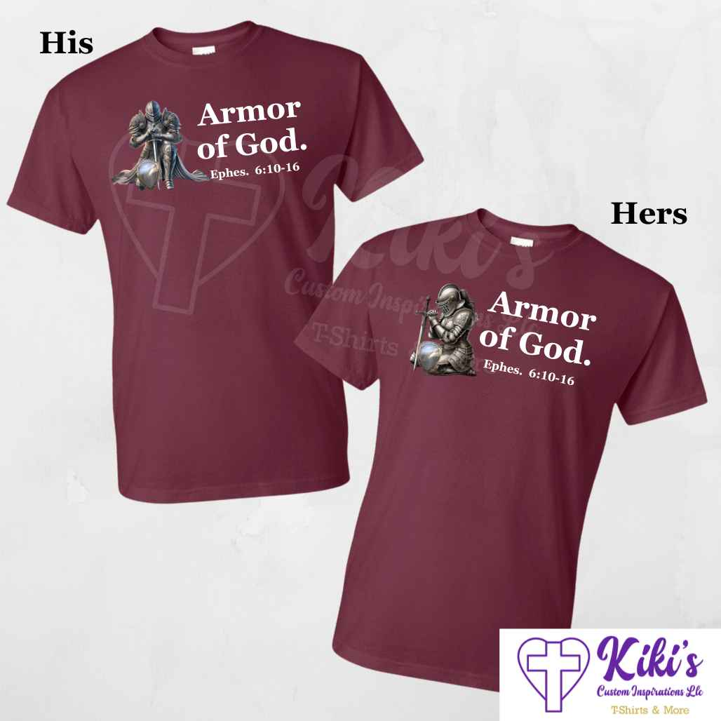 Armor of God Apparel - Kiki's Custom Inspirations T-Shirt, Hoodie, Sweatshirt