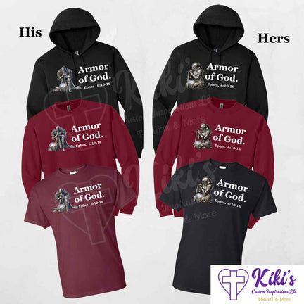 Armor of God Apparel - Kiki's Custom Inspirations T-Shirt, Hoodie, Sweatshirt