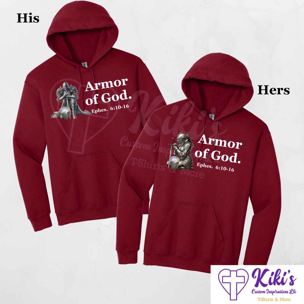 Armor of God Apparel - Kiki's Custom Inspirations T-Shirt, Hoodie, Sweatshirt