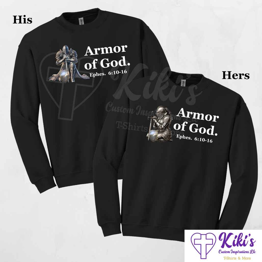 Armor of God Apparel - Kiki's Custom Inspirations T-Shirt, Hoodie, Sweatshirt