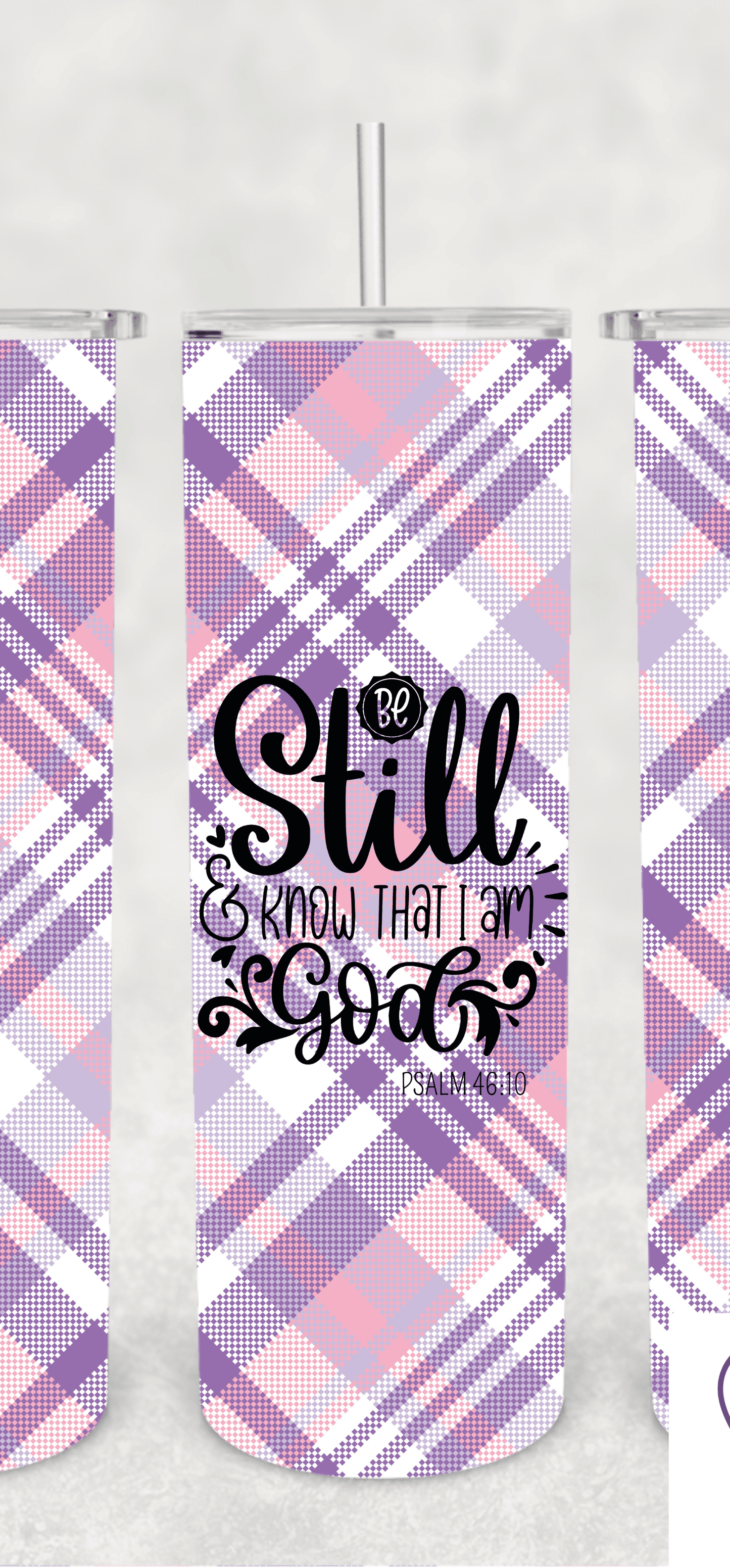 Be Still Tumbler - Kiki's Custom Inspirations Drinkware