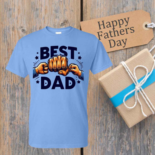 Best Dad T-Shirt - Kiki's Custom Inspirations DTF T-Shirt
