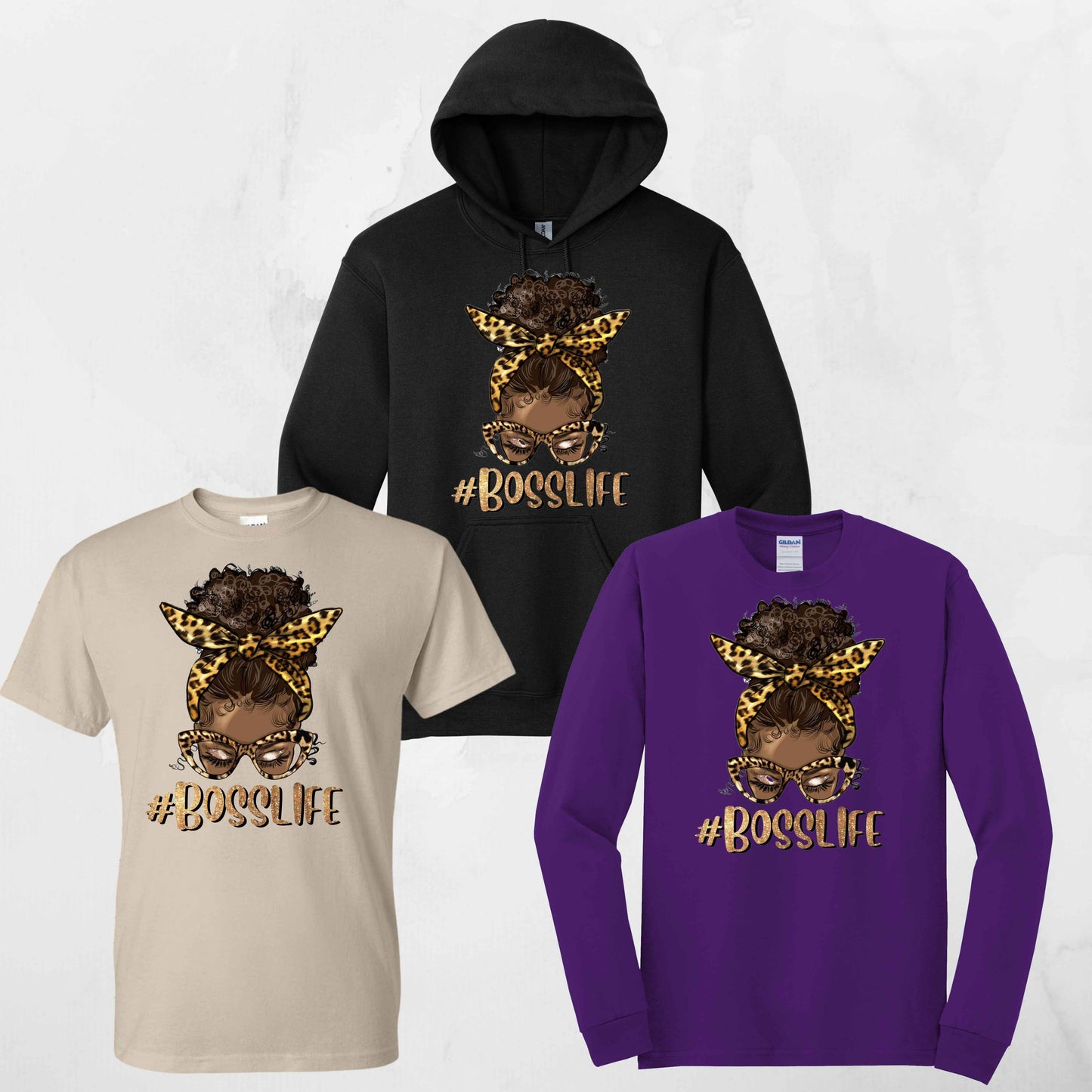Boss Life Apparel - Kiki's Custom Inspirations T-Shirt, Hoodie, Long Sleeve