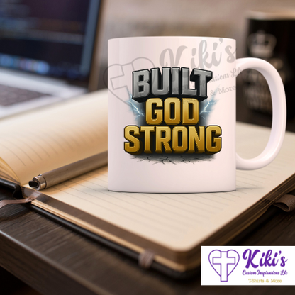 Built God Strong Christian T-Shirt | Unisex Faith Graphic Tee