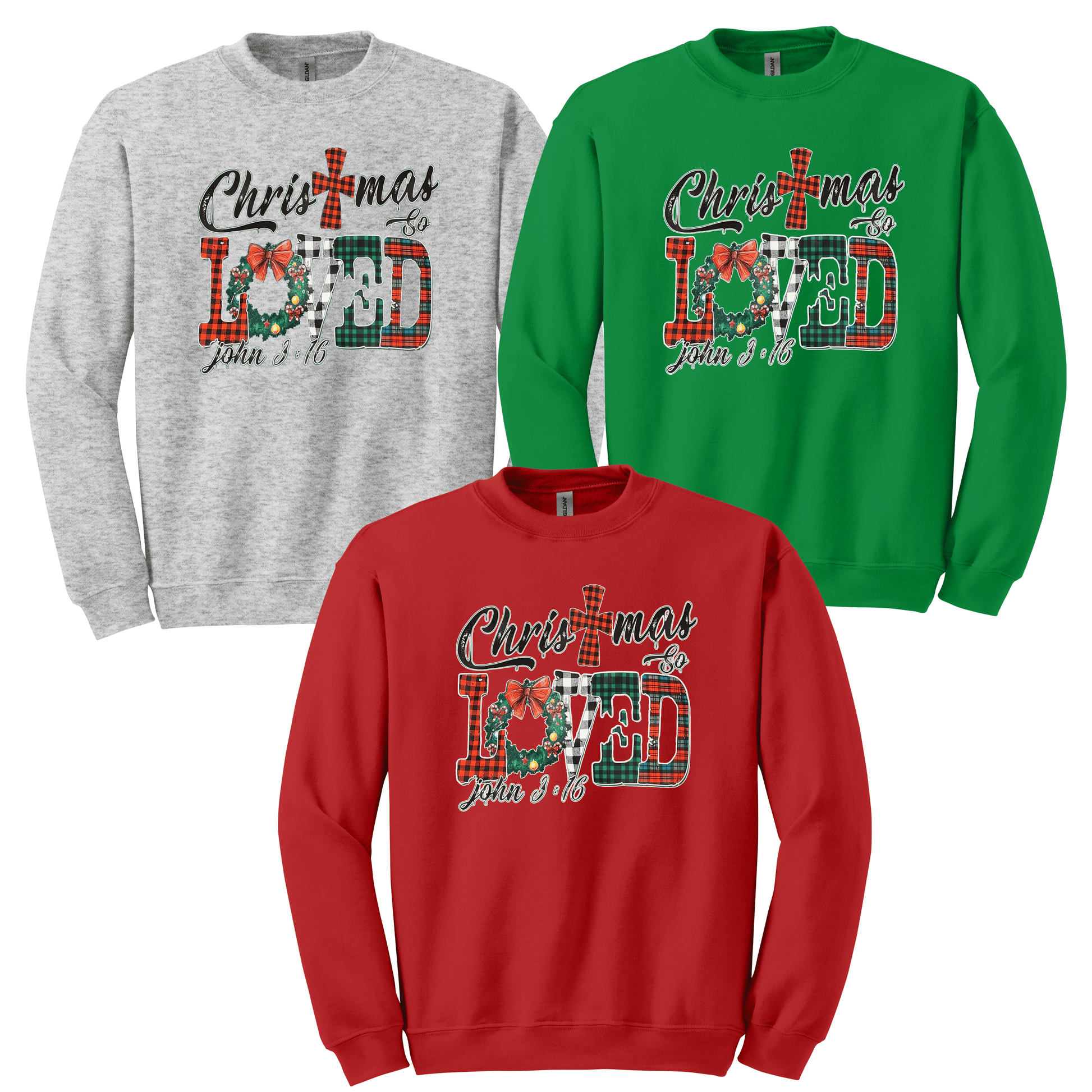 CHRISTmas Apparel - Kiki's Custom Inspirations Long Sleeve, Sweatshirt