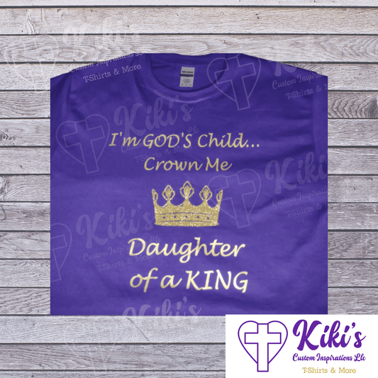 Crown Me T-Shirt - Kiki's Custom Inspirations T-Shirt