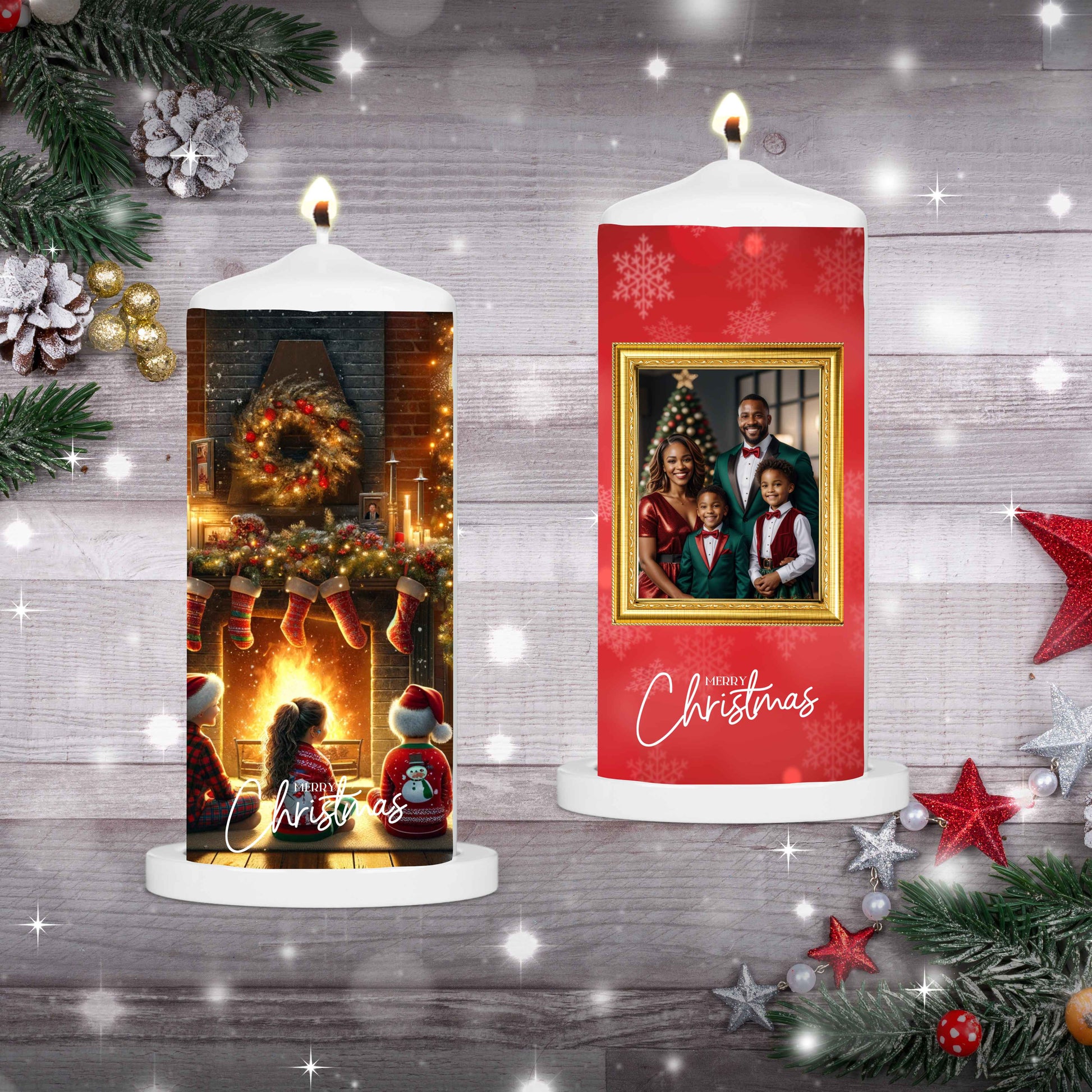 Custom Christmas Candle - Kiki's Custom Inspirations Candle