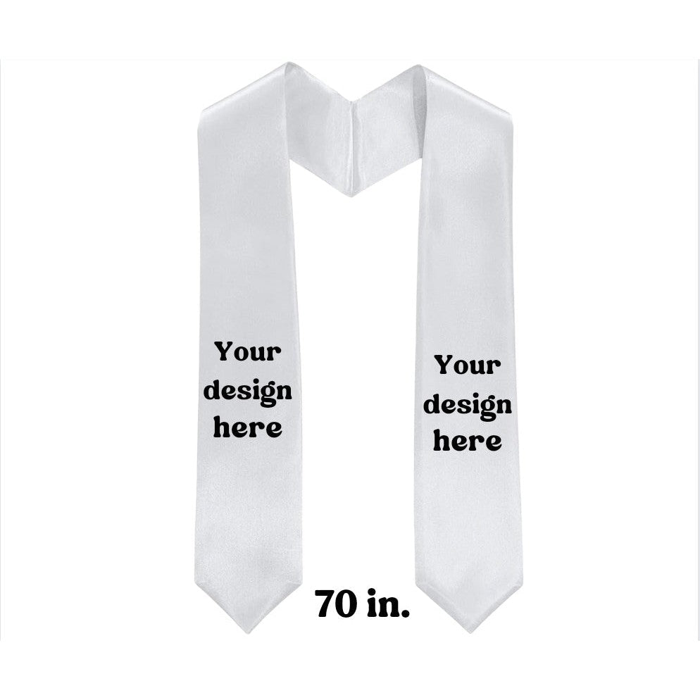 Custom Grad Stole - Kiki's Custom Inspirations grad stole