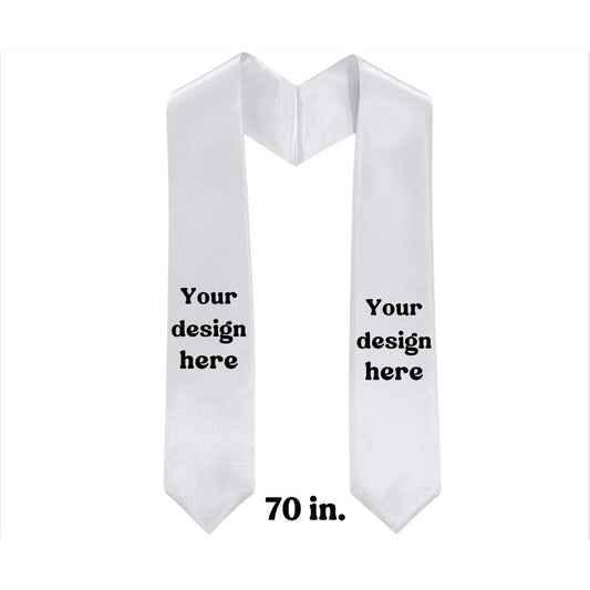 Custom Grad Stole - Kiki's Custom Inspirations grad stole