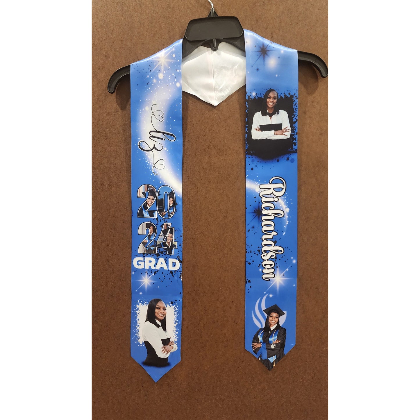 Custom Grad Stole - Kiki's Custom Inspirations grad stole