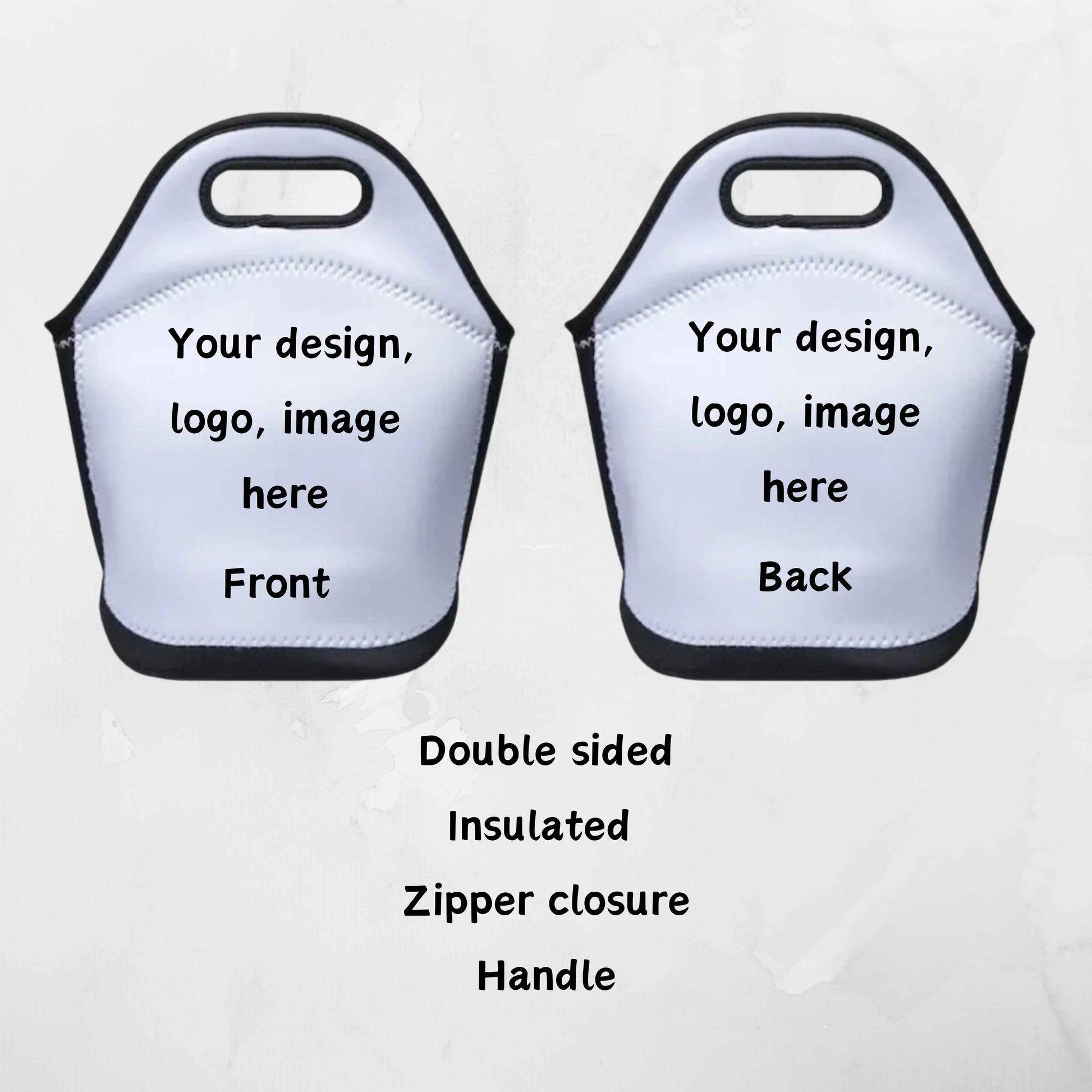 Custom Lunch Tote - Kiki's Custom Inspirations Lunch Tote