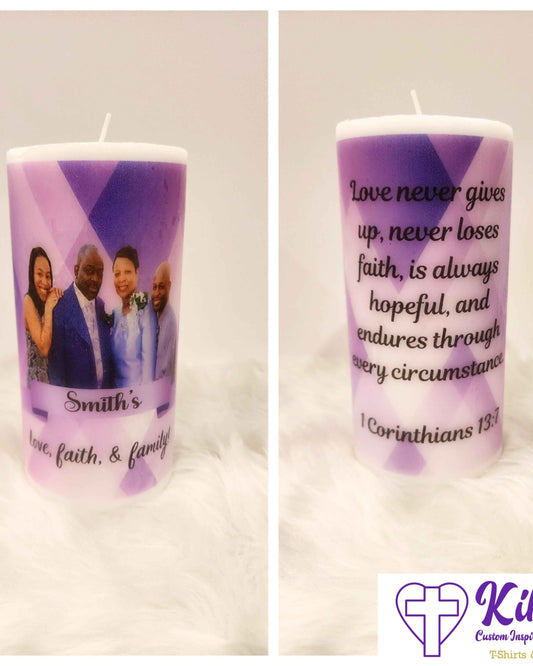 Custom Wax Candle - Kiki's Custom Inspirations Candle