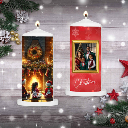 Custom Christmas Candle - Kiki's Custom Inspirations