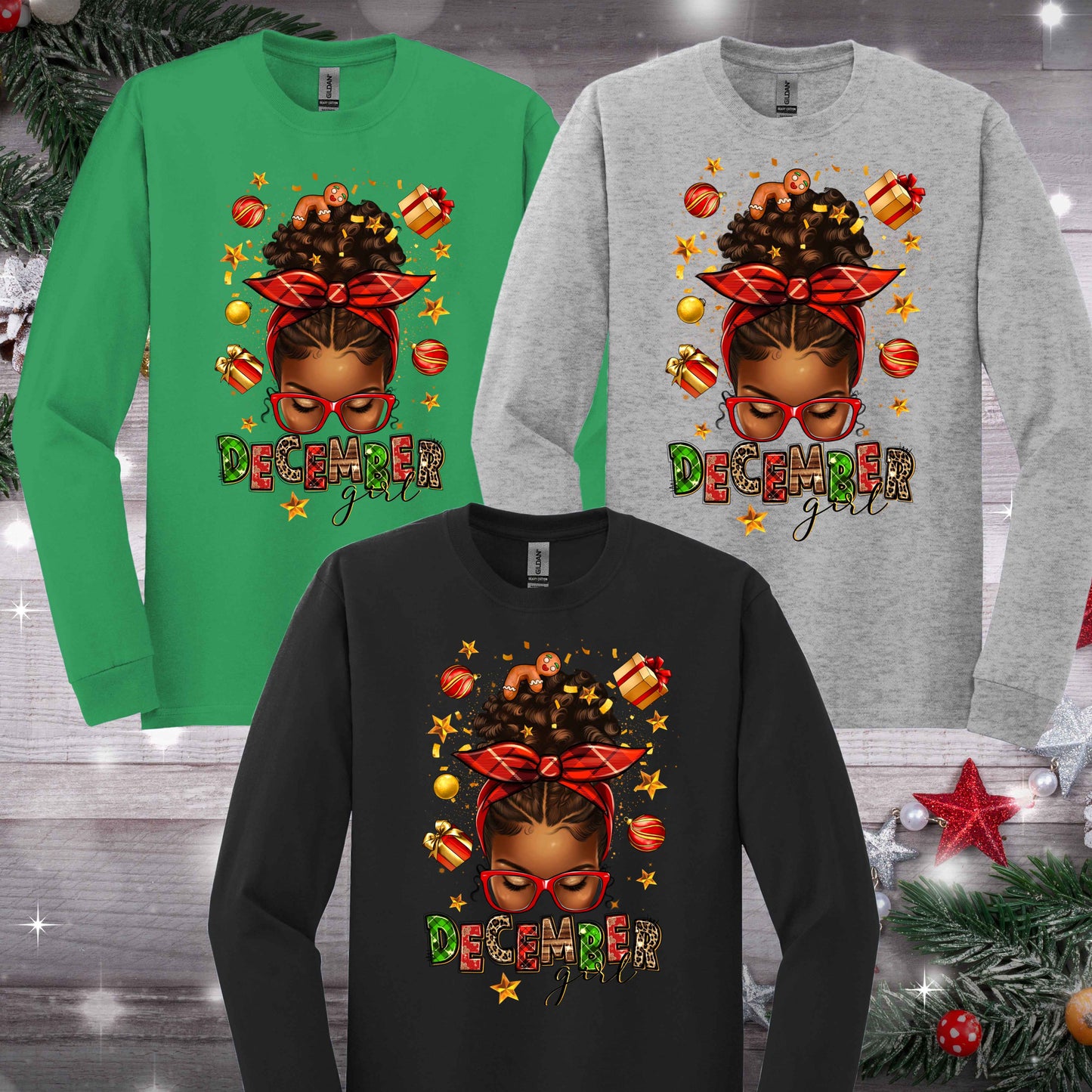 December Girl Apparel - Kiki's Custom Inspirations T-Shirt, Long Sleeve, Sweatshirt