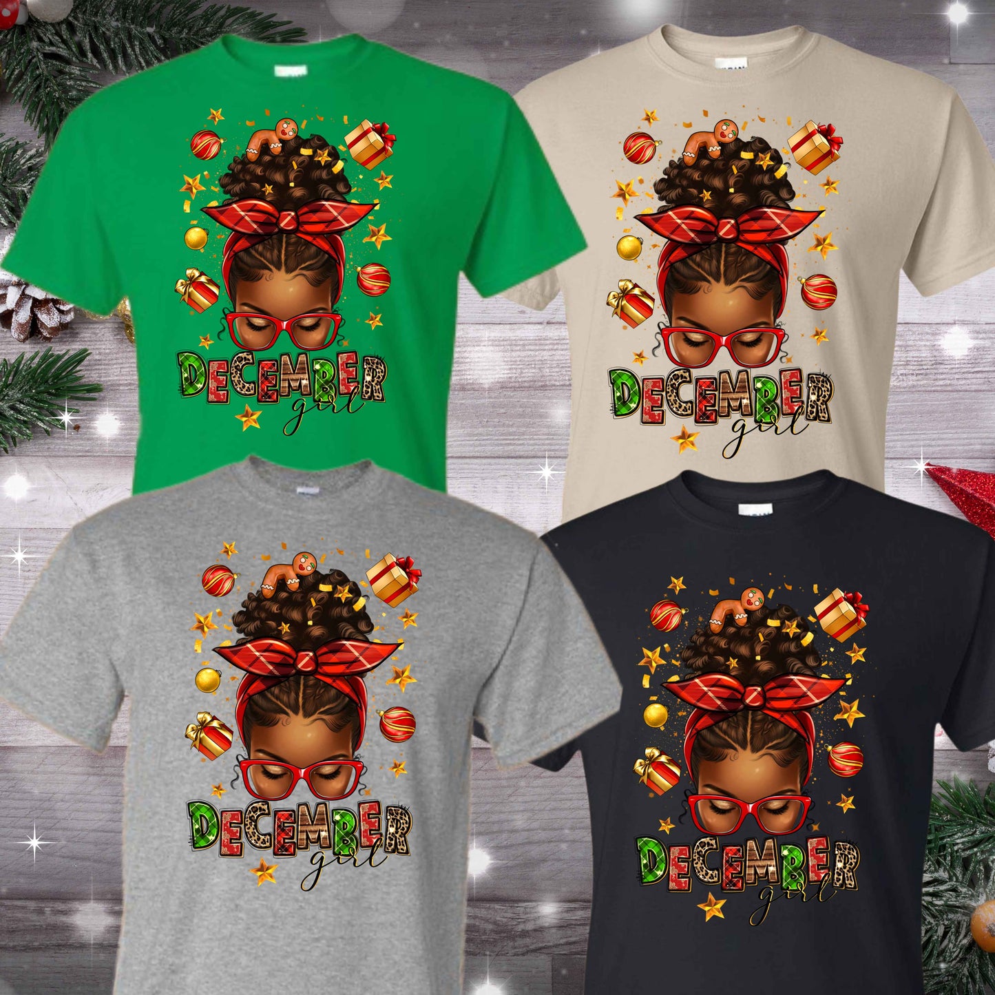 December Girl Apparel - Kiki's Custom Inspirations T-Shirt, Long Sleeve, Sweatshirt