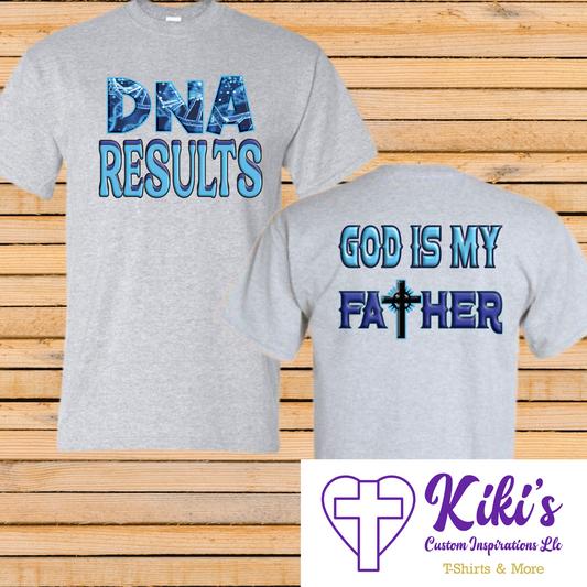 Men's DNA Results T-Shirt - Kiki's Custom Inspirations