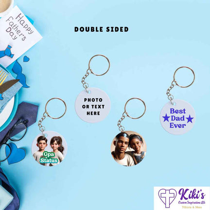 Father's Day Keychains - Kiki's Custom Inspirations Keychains