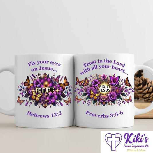 Fix it Jesus Mug - Kiki's Custom Inspirations Drinkware