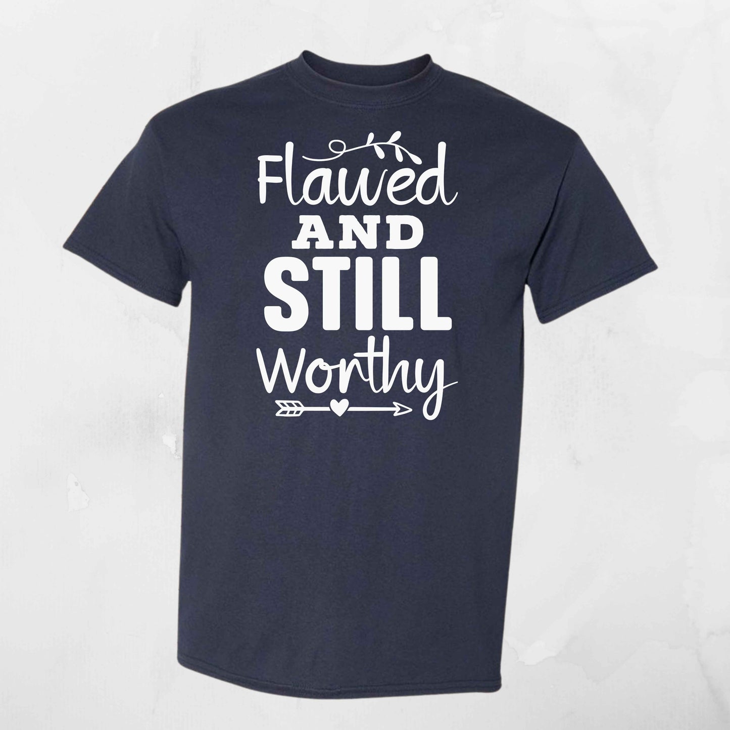 Flawed & Still Worthy Apparel - Kiki's Custom Inspirations T-Shirt