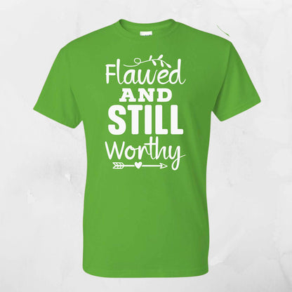 Flawed & Still Worthy Apparel - Kiki's Custom Inspirations T-Shirt