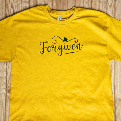 Forgiven T-Shirt - Kiki's Custom Inspirations DTF T-Shirt, Vinyl T-Shirt
