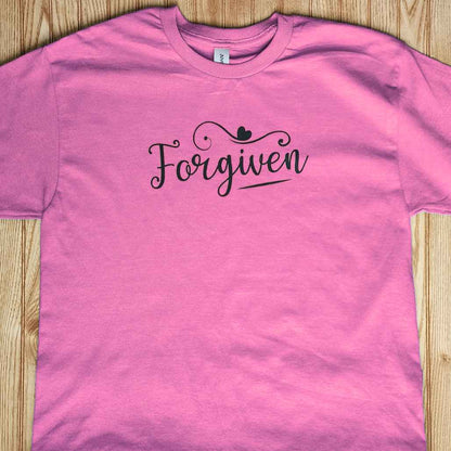 Forgiven T-Shirt - Kiki's Custom Inspirations DTF T-Shirt, Vinyl T-Shirt
