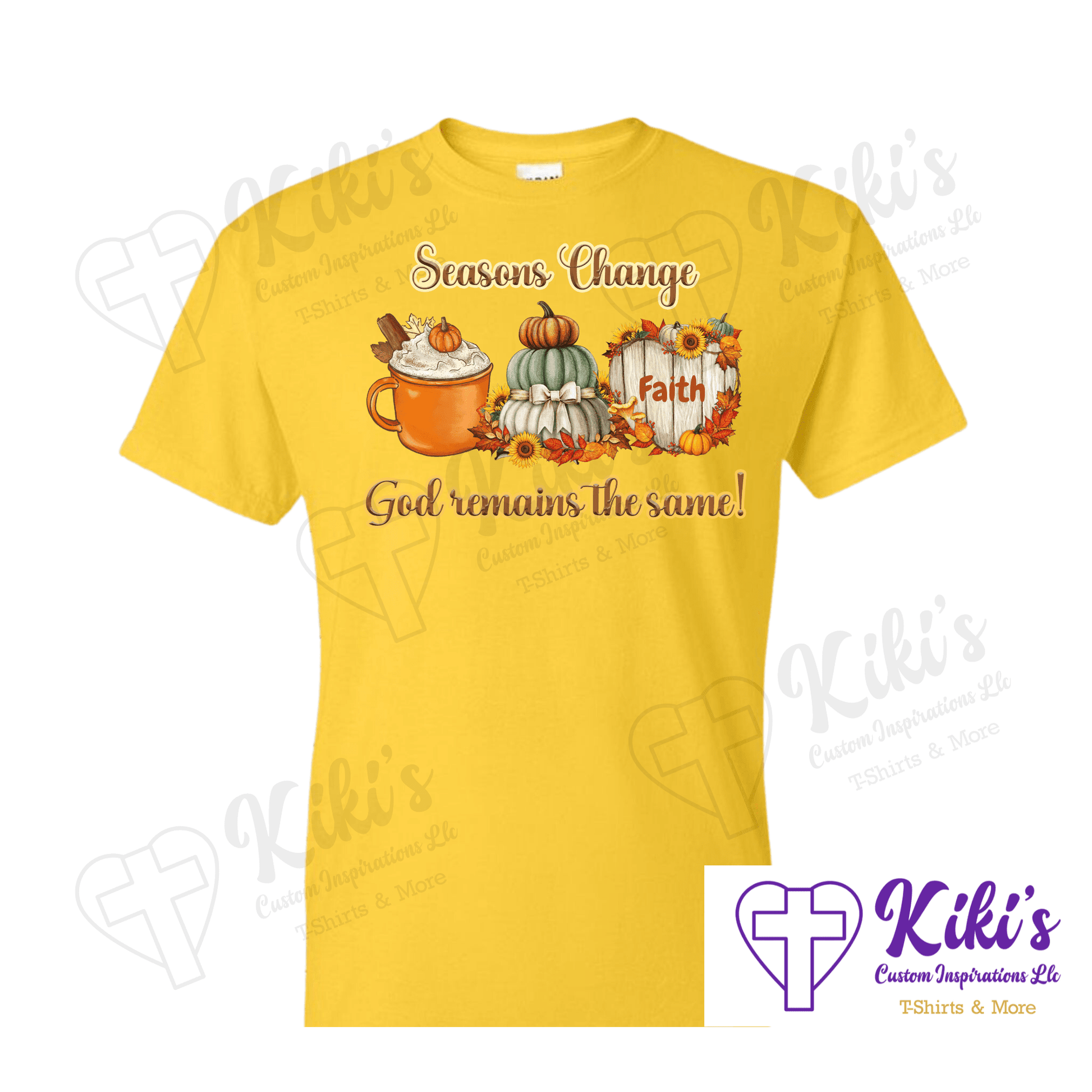 God Remains the Same T-Shirt - Kiki's Custom Inspirations DTF T-Shirt