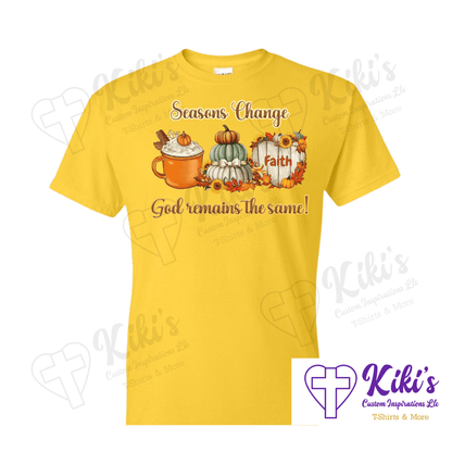 God Remains the Same T-Shirt - Kiki's Custom Inspirations DTF T-Shirt