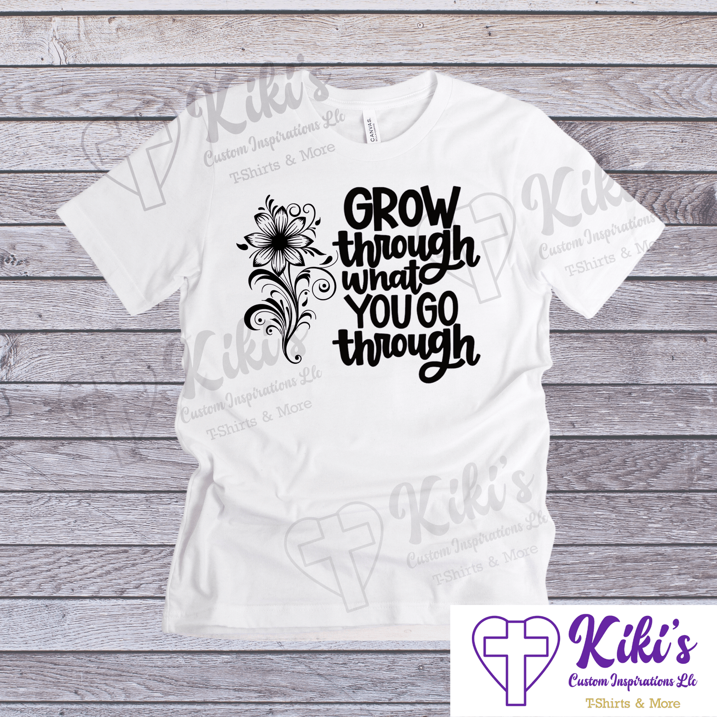 Grow Through T-Shirt - Kiki's Custom Inspirations DTF T-Shirt