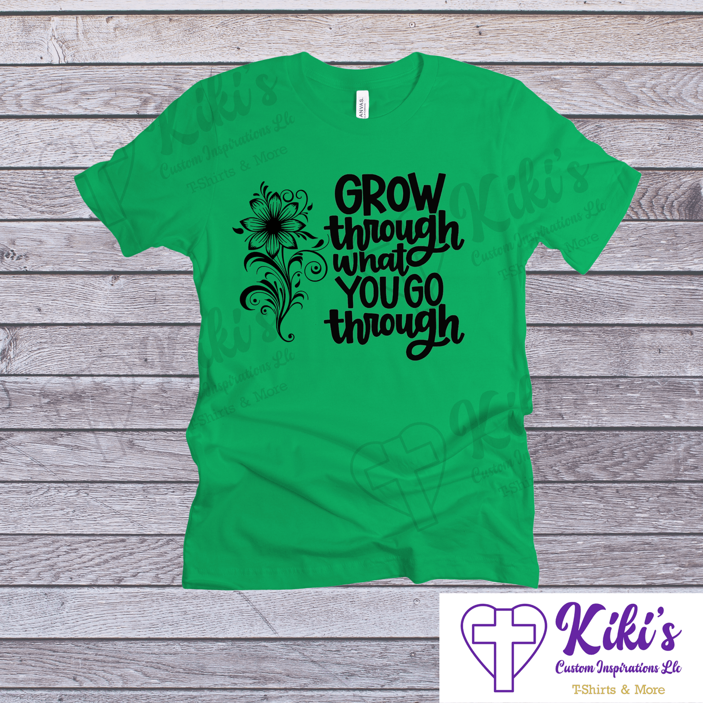 Grow Through T-Shirt - Kiki's Custom Inspirations DTF T-Shirt