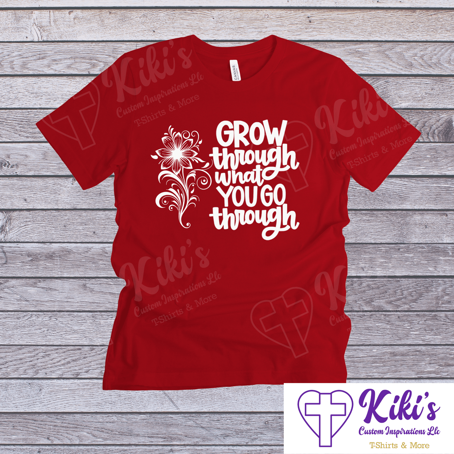 Grow Through T-Shirt - Kiki's Custom Inspirations DTF T-Shirt