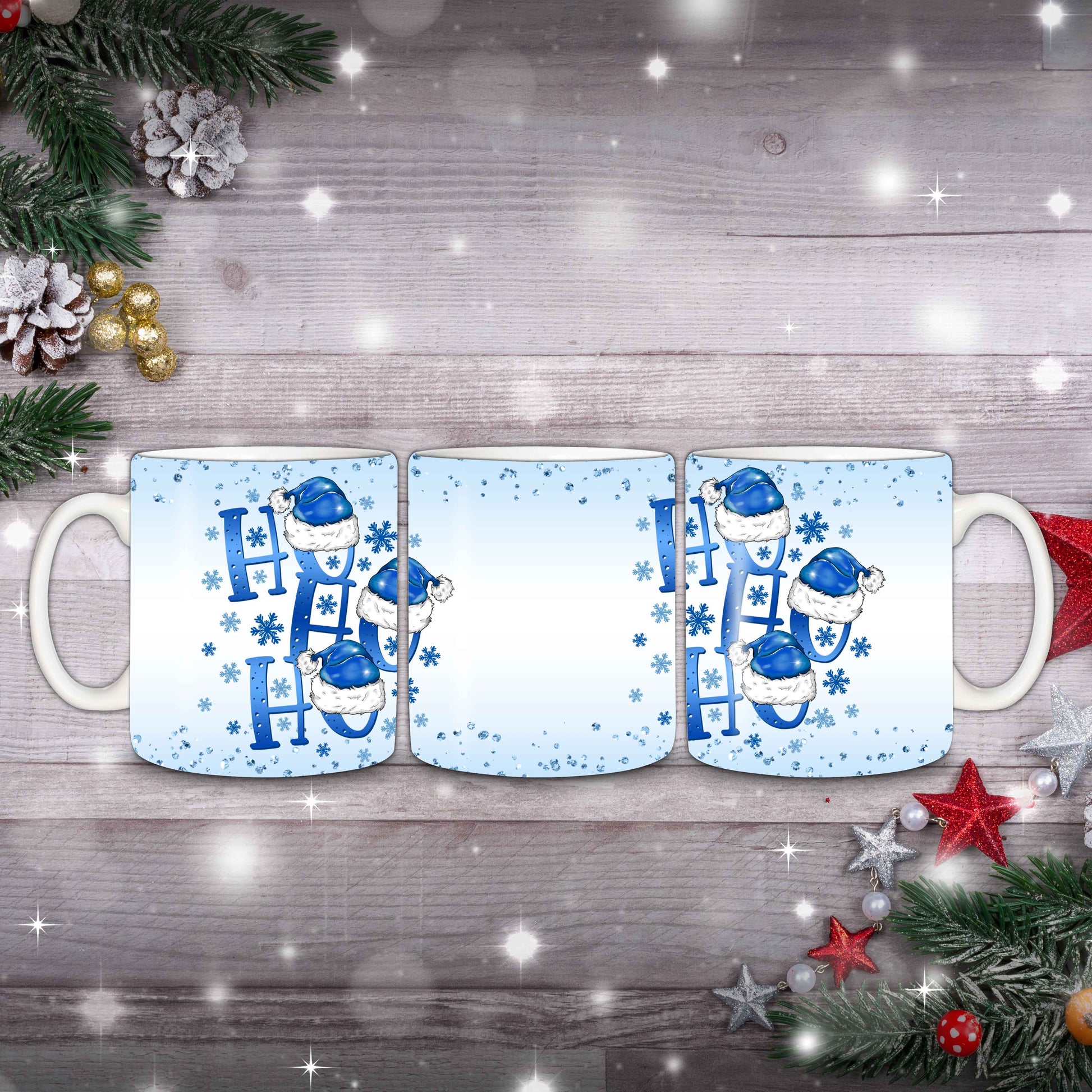 Ho Ho Ho Mug - Kiki's Custom Inspirations Drinkware