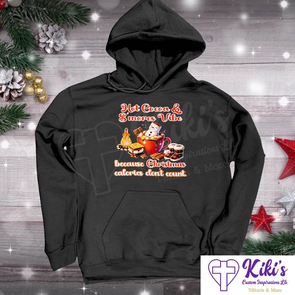 Hot Cocoa & S’mores Vibe Hoodies - Kiki's Custom Inspirations Hoodie